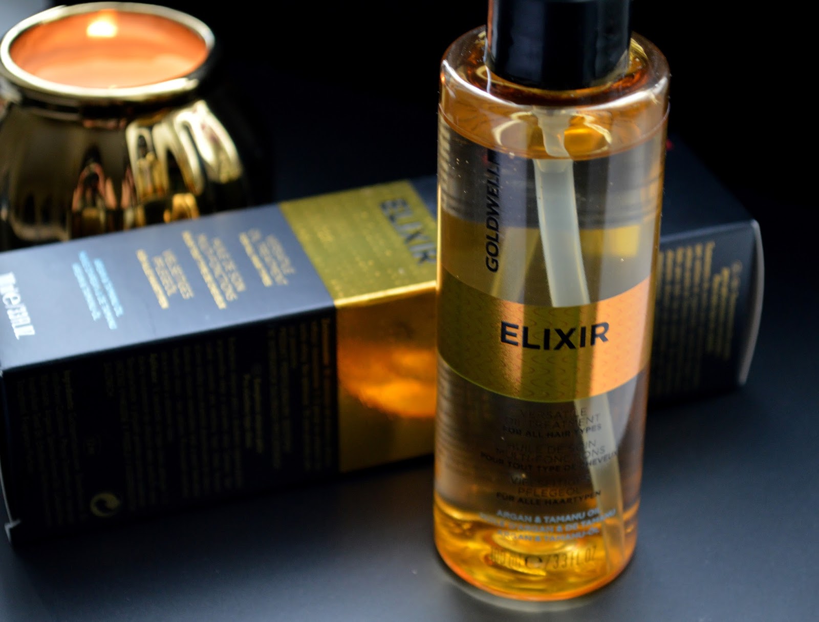 Tinh dầu dưỡng tóc (thuốc dưỡng tóc) Goldwell Argan Oil Elixir