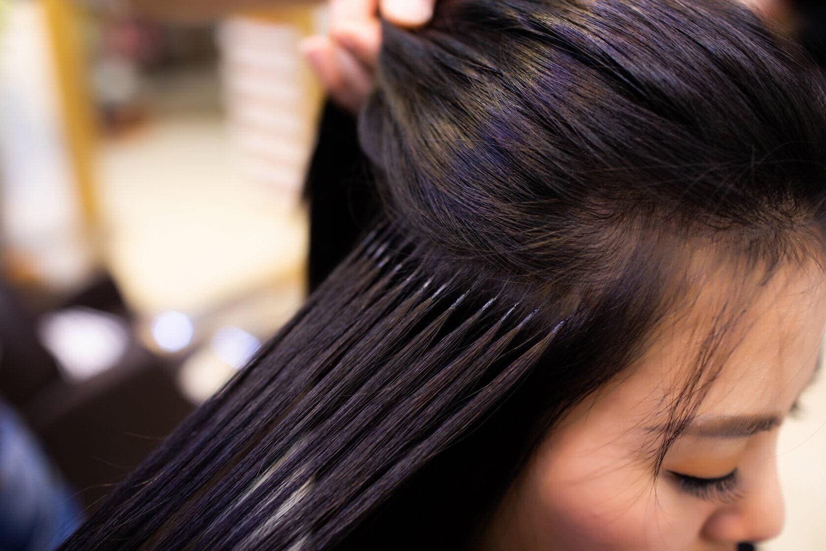 7 kiểu tóc nối đẹp phổ biến  Những vấn đề xoay quanh tóc nối  zemahaircom