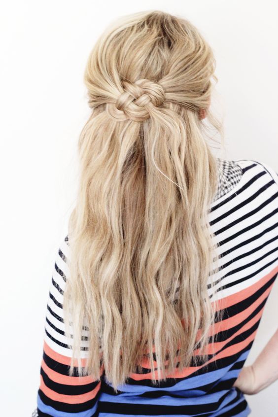 10 easy half updos for any occasion 3