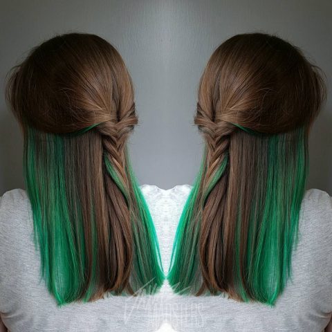 Nhuộm tóc xanh lá thế nào để không bị xa lánh?