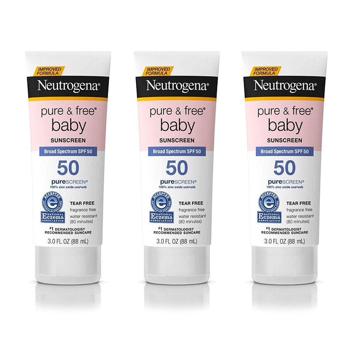 Kem chống nắng body SPF 50 Neutrogena Pure & Free Baby Sunscreen SPF 50