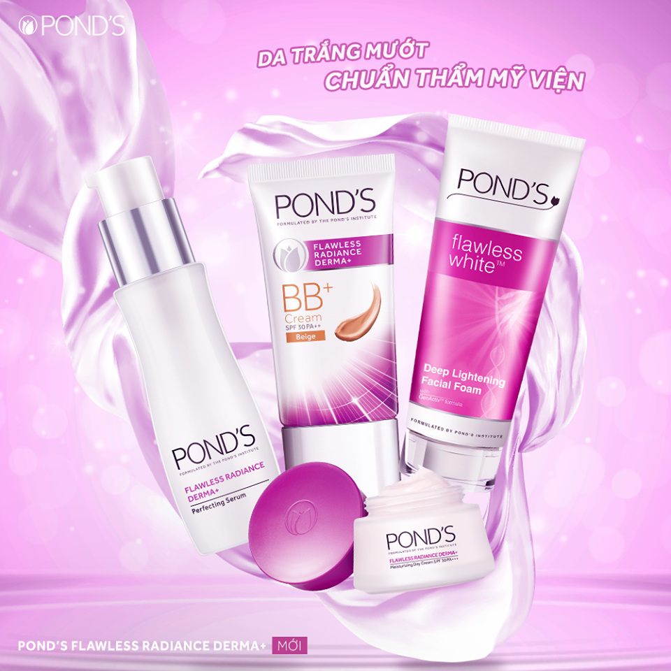 ponds flawless white