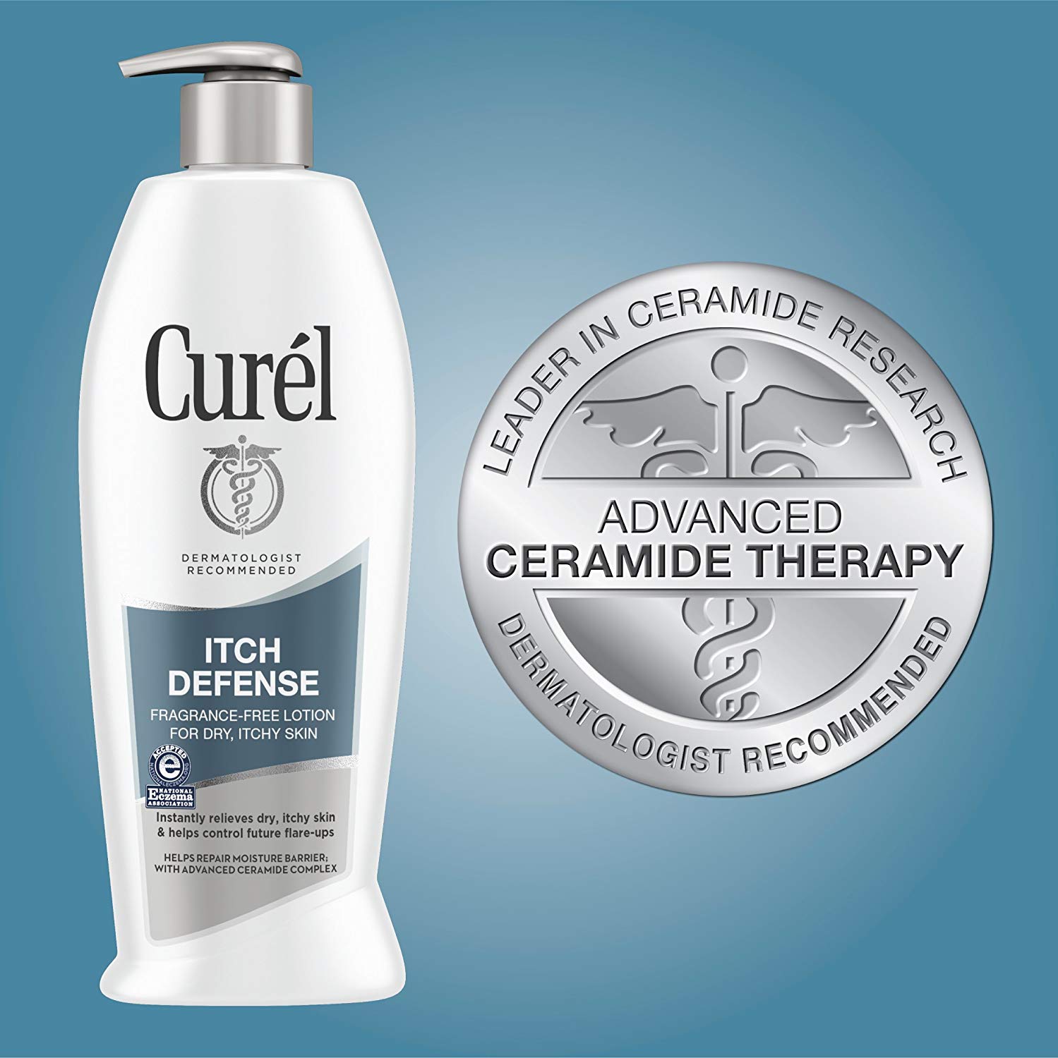Image result for curél itch defense calming body lotion