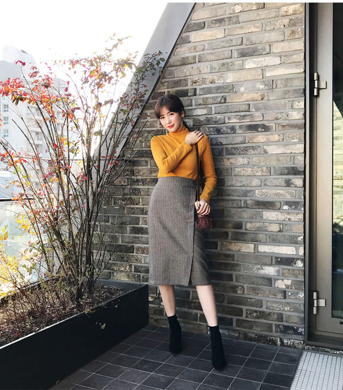 15 Outfit Thời Trang Công Sở Mùa Đông Phong Cách Hàn Quốc 2022 | Đẹp365