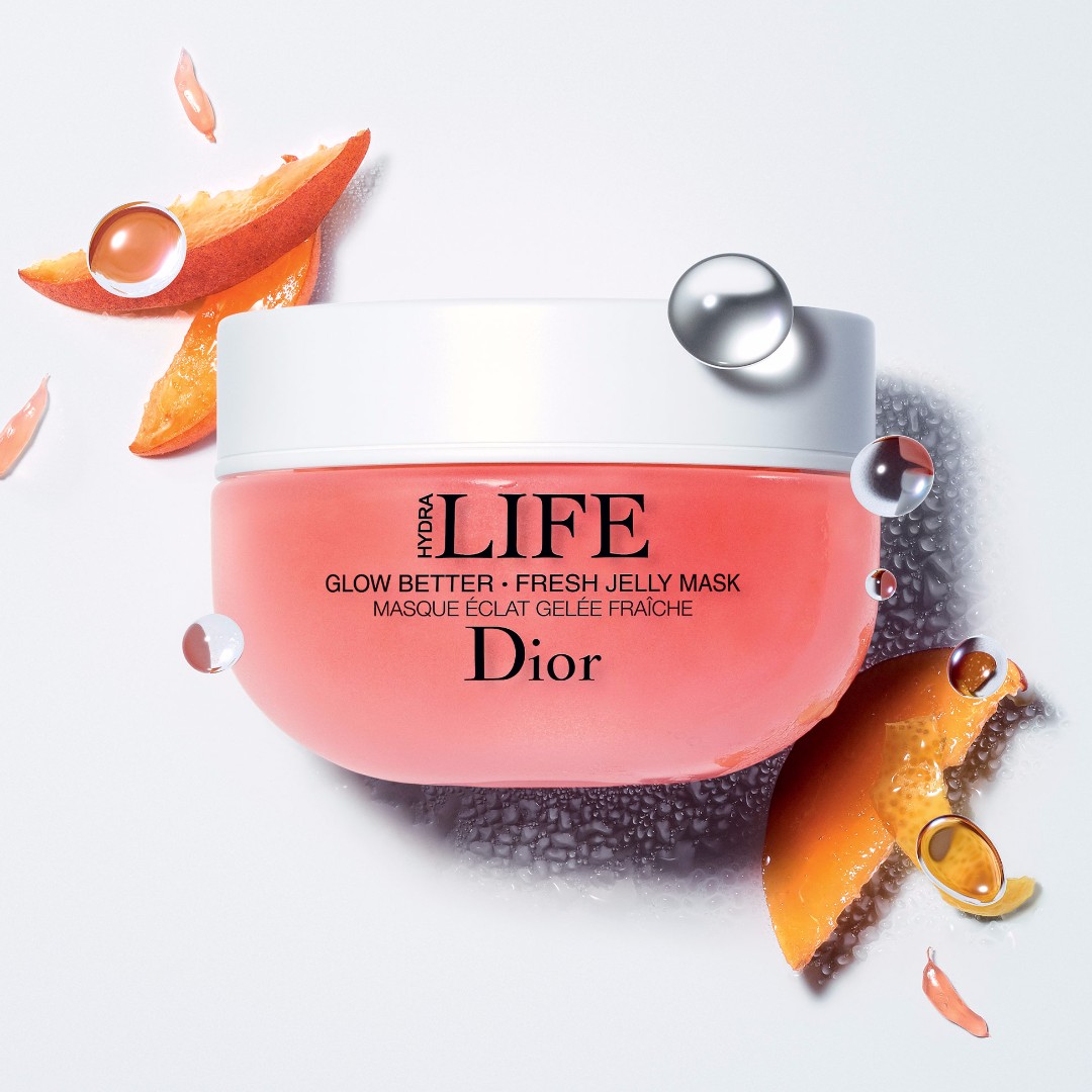 Kết quả hình ảnh cho Dior Hydra Life Glow Better Fresh Jelly Mask