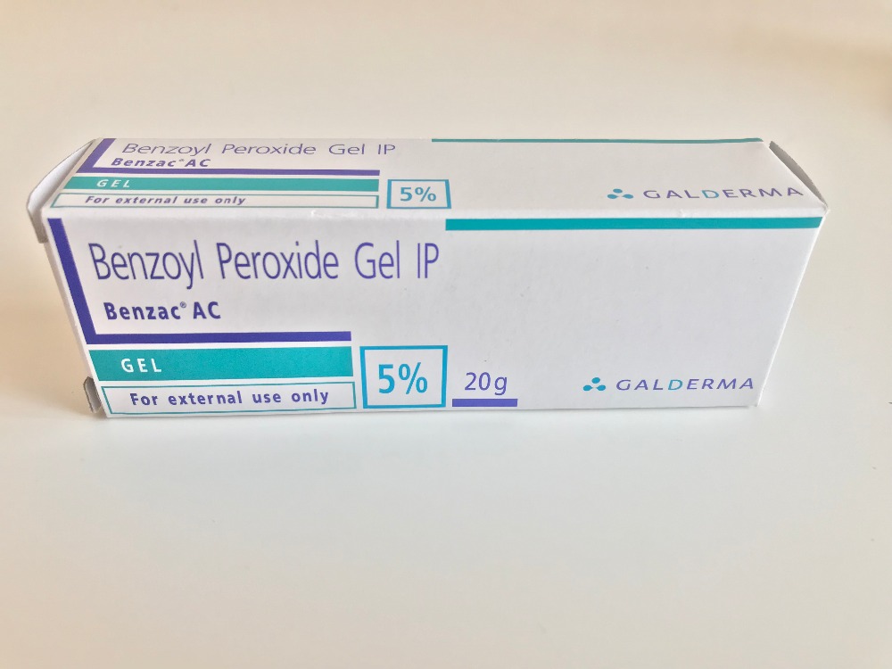 Cách trị mụn mủ bằng benzoyl peroxide
