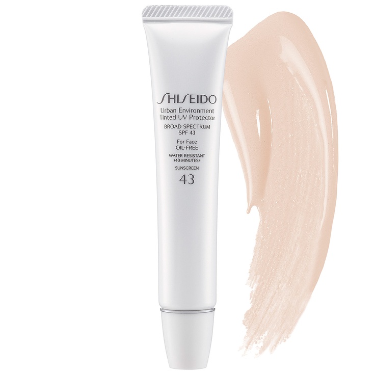 kem chống nắng trang điểm Shiseido Urban Environment Tinted UV Protector Broad Spectrum SPF 43