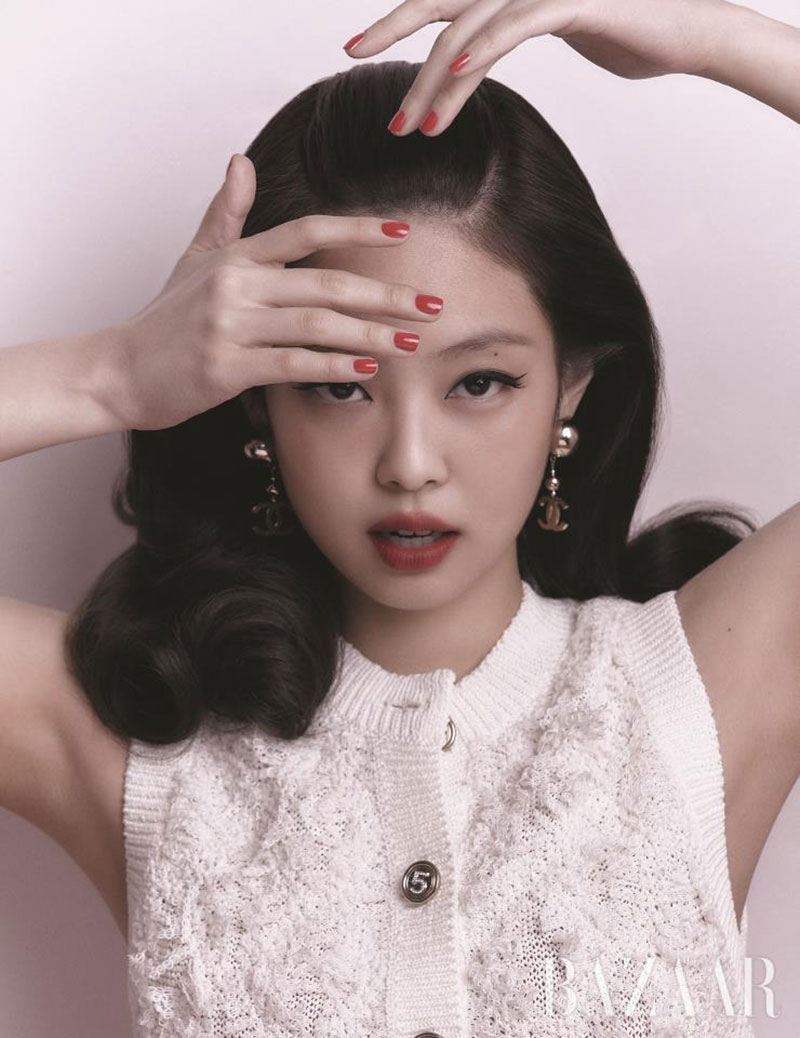 softestaura  Jennie Kim for wearing Chanel for W Magazine Korea