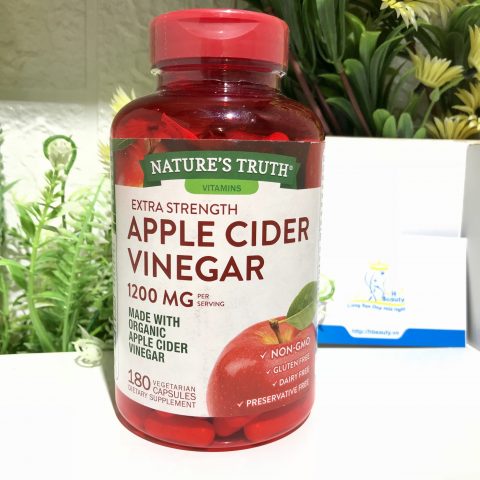 giấm táo giảm cân Apple Cider Vinegar
