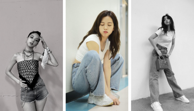 Học ngay Jisoo tuyệt chiêu phối đồ với quần jeans “mê từ cái nhìn đầu tiên”