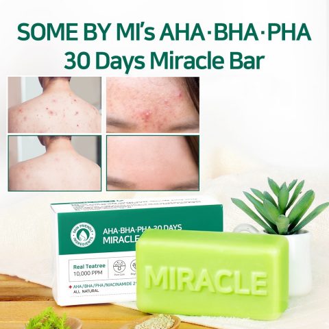 Xà phòng trị mụn lưng Some By Mi AHA BHA PHA 30 Days Miracle Bar