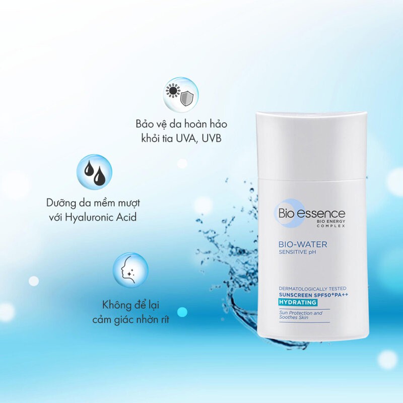 Bio-Essence Miracle Bio Water Cooling Sunscreen SPF50 (Face) 40ml - Đẹp 365