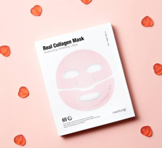 Mặt nạ Collagen tươi Hàn Quốc Meditime Real Collagen Mask