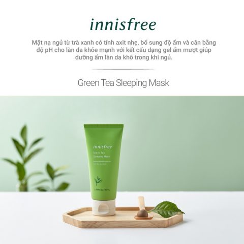 Mặt nạ ngủ trà xanh Innisfree Green Tea Sleeping Mask