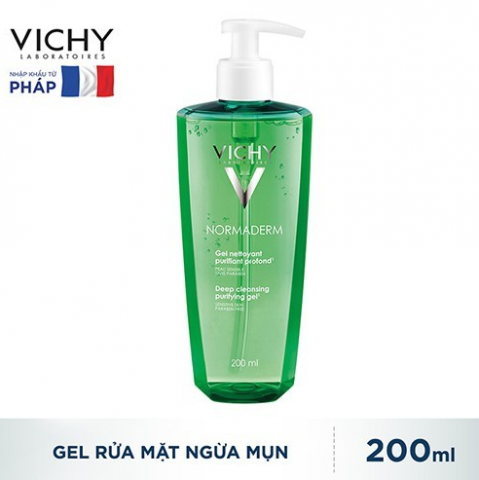 Sữa rửa mặt da dầu mụn Vichy Normaderm của Pháp