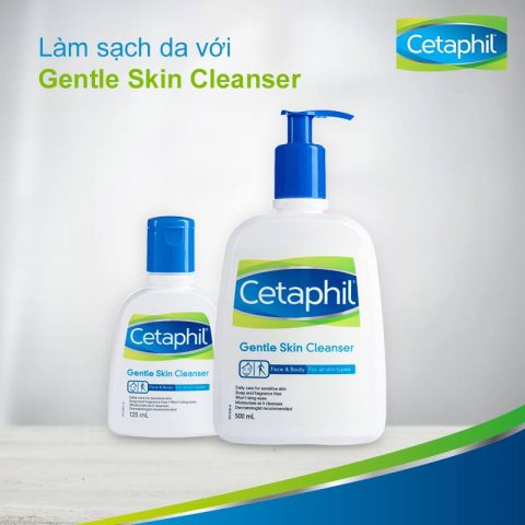 Sữa rửa mặt dành cho da khô Cetaphil Gentle Skin Cleanser