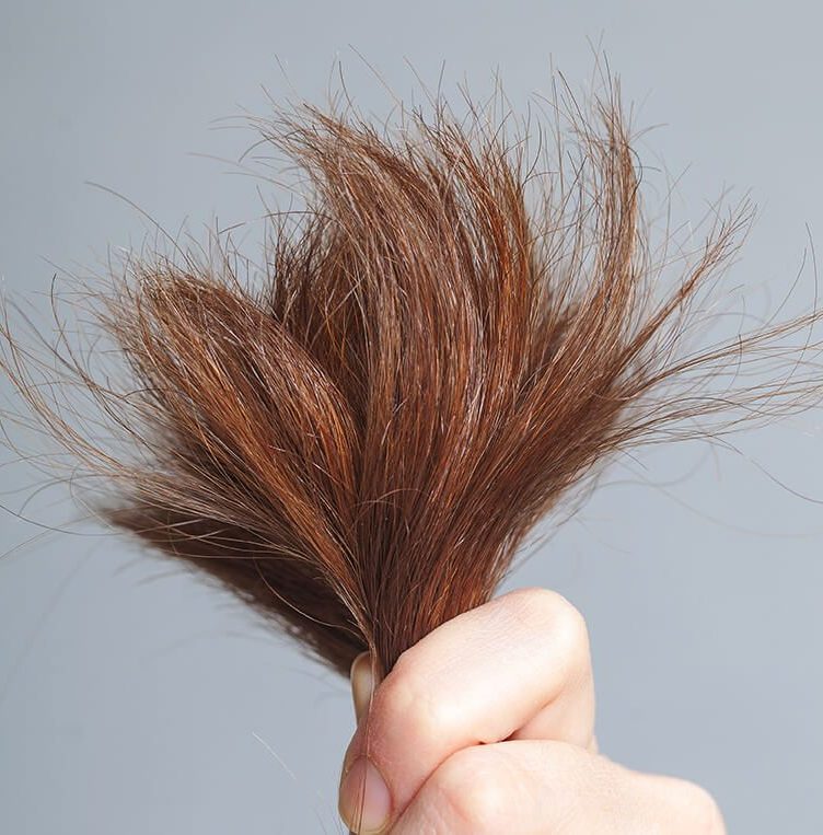 cách chữa đuôi tóc khô xơ