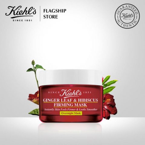 Mặt nạ ngủ Kiehl's Ginger Leaf & Hibiscus Firming Mask