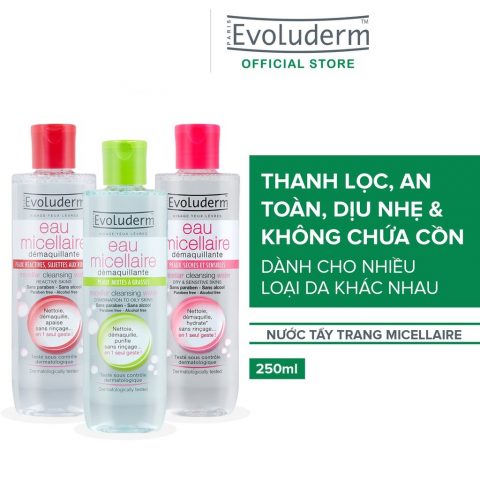Evoluderm Micellar Cleansing Water 