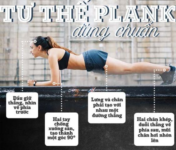Bài tập Plank giảm mỡ bụng dưới nhanh chóng 