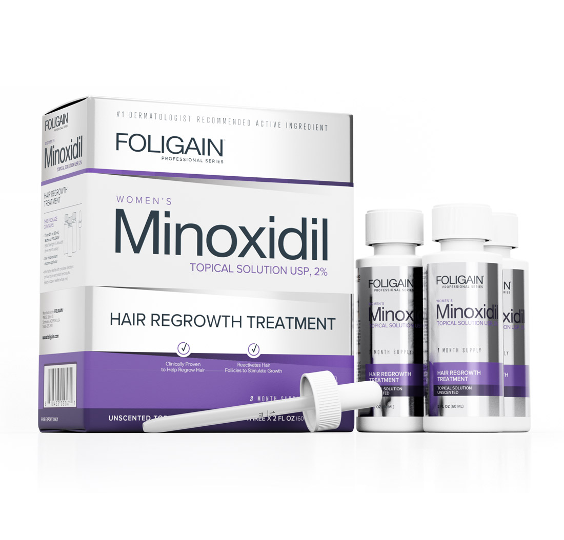 Minoxidil có thể giúp bạn giảm rụng tóc hiệu quả