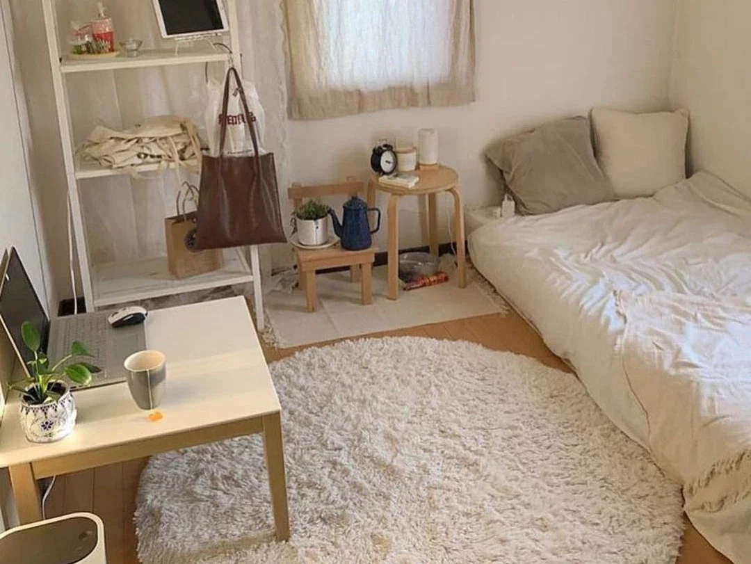Decor phòng ngủ với thảm
