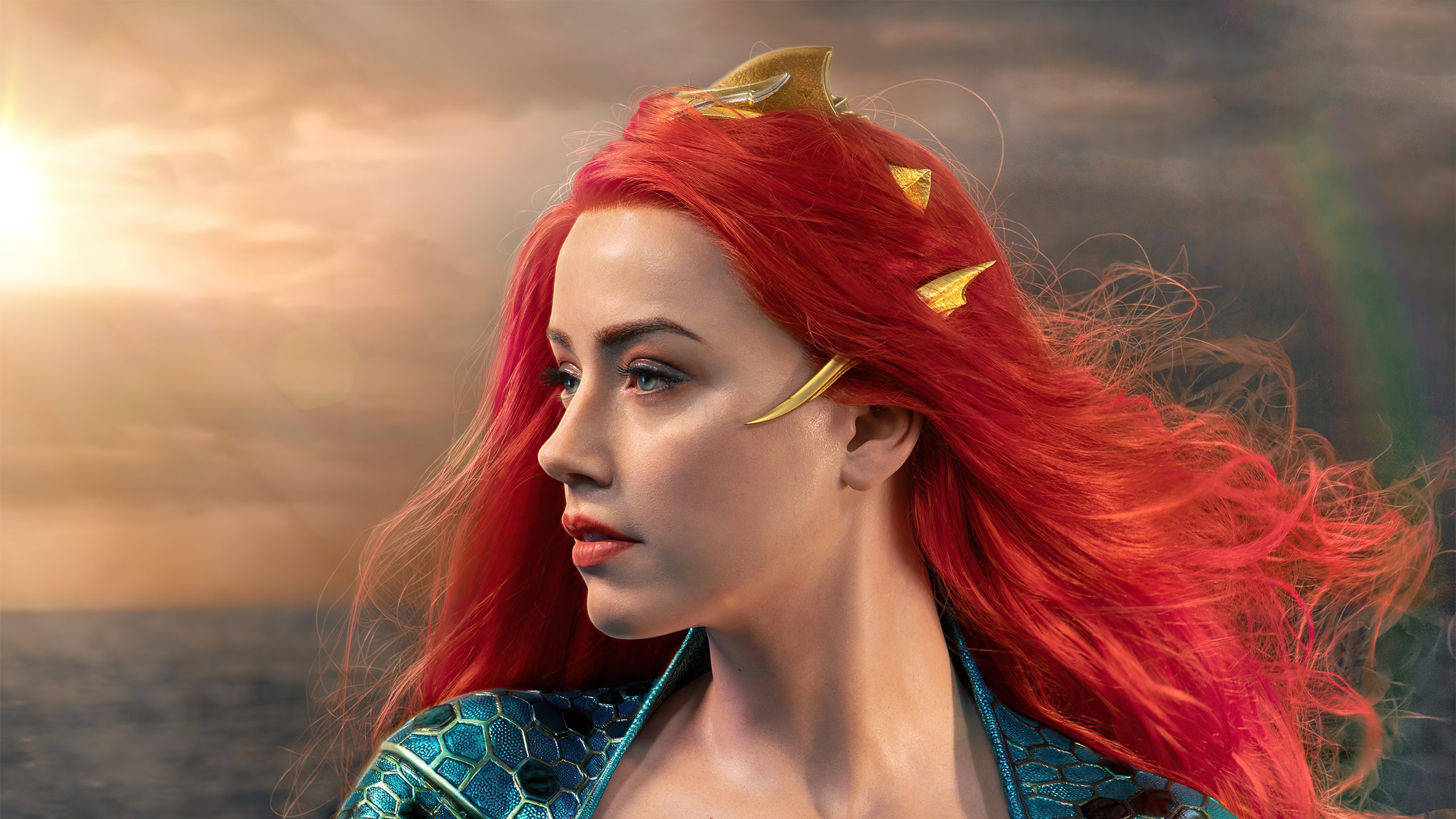 Amber Heard còn khiến người người mê mẩn với “tiên nữ tóc đỏ” - Mera trong Aquaman
