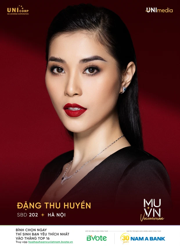 Thí sinh Hoa hậu Hoàn vũ Việt Nam Đặng Thu Huyền