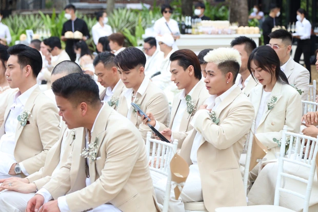 Khách mời và lễ đường trước giờ G trong đám cưới Ngô Thanh Vân và huy Trần