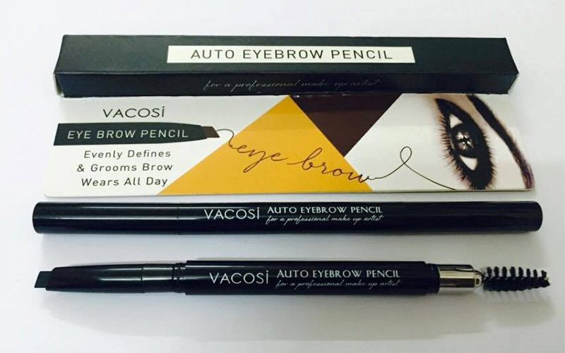 Chì kẻ chân mày Vacosi Auto Eyebrow Pencil