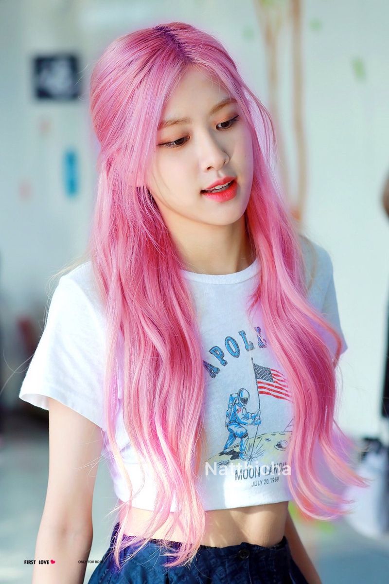 màu tóc nhuộm đẹp hồng pastel