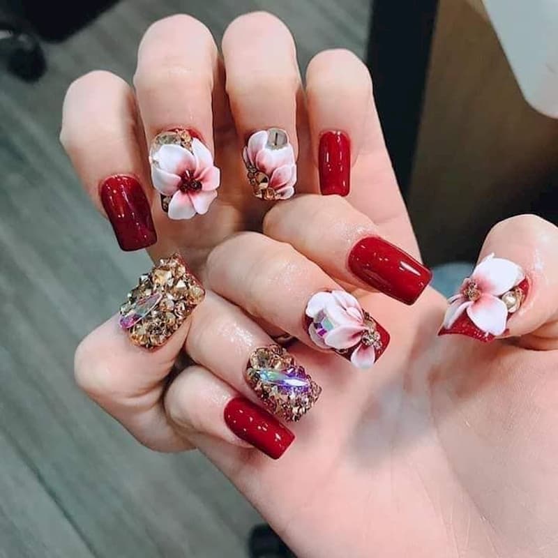 Tuyển chọn các mẫu nail Tết 2019 xinh lung linh giúp nàng tự tin dạo chốn   Làm đẹp  Việt Giải Trí