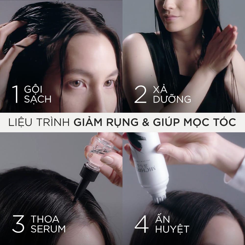 Liệu trình giúp giảm rụng tóc hiệu quả 