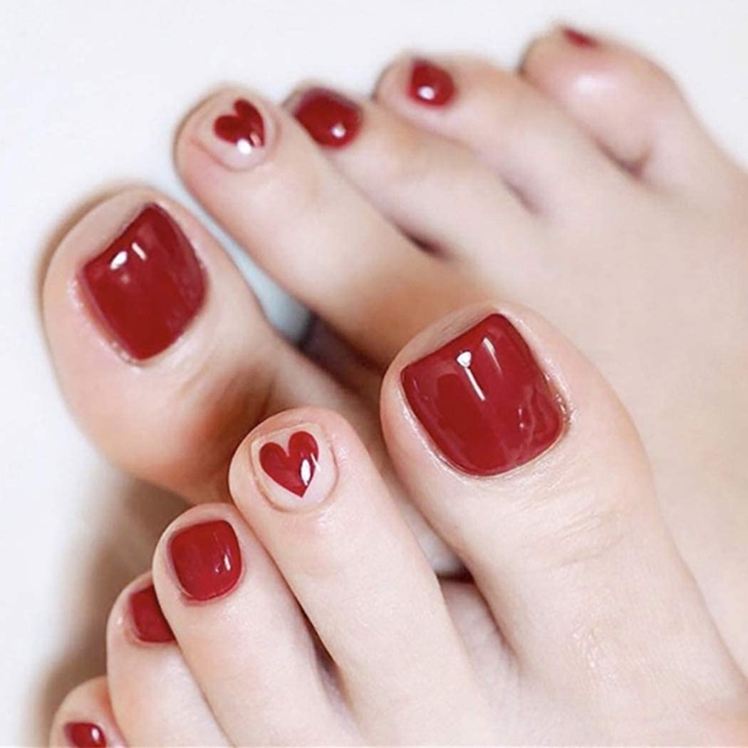 Top 83+ về sơn móng chân màu đỏ tươi mới nhất