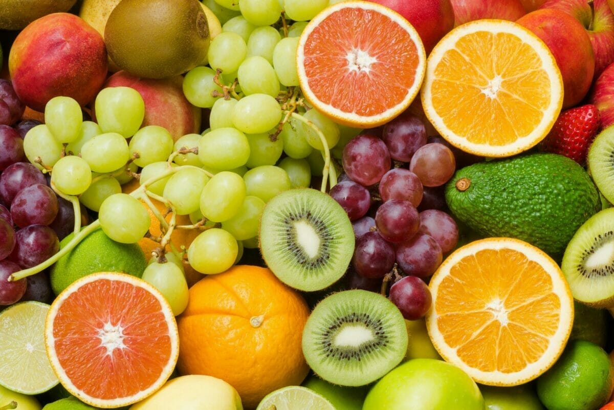 đồ ăn healthy - các loại trái cây