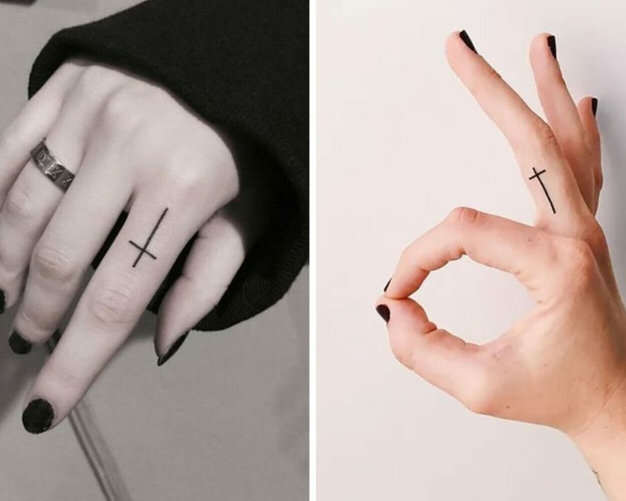 hình xăm mini ở ngón tay cho nữ 01  Hand tattoos Small finger tattoos  Flower finger tattoos