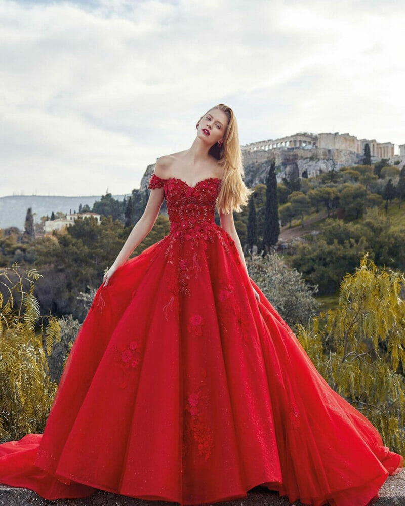Tổng hợp hơn 136 về váy cưới màu đỏ 2019 mới nhất