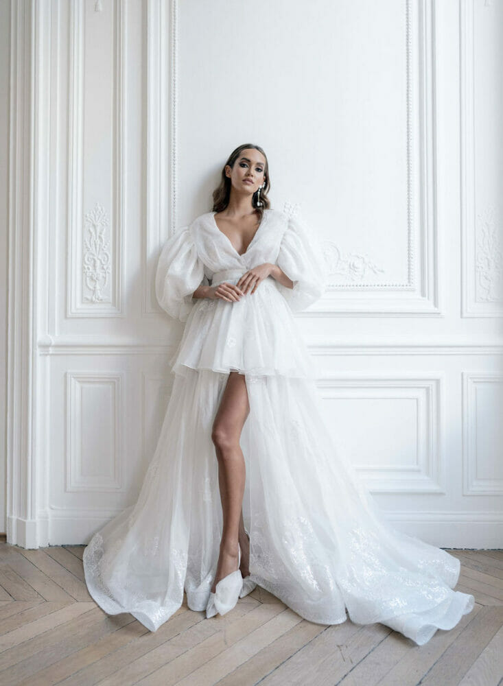 Top 6 bộ váy cưới ngắn độc đáo nhất mọi thời đại  Juliette Bridal