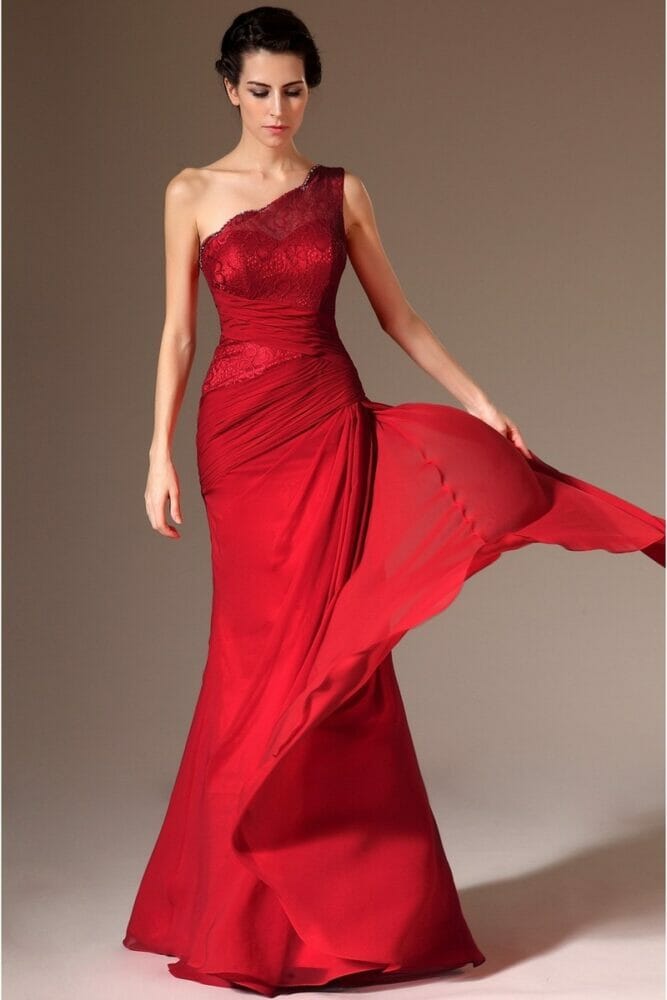 Đầm dạ hội màu đỏ 