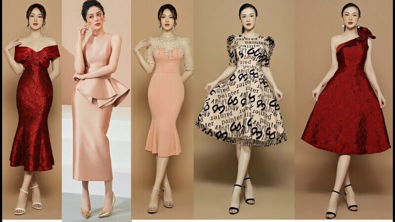 Thể hiện đẳng cấp với những mẫu đầm váy dự tiệc sang trọng của thời trang  HH Luxury