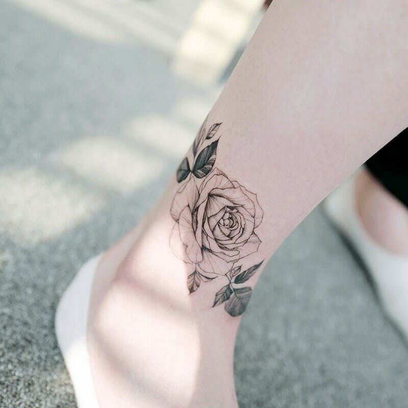 Hình dán tatoo vòng tay cổ chân đẹp dành cho nam nữ Xăm dán tạm thời  không chống nước kích thước trên từng phân loại  Lazadavn