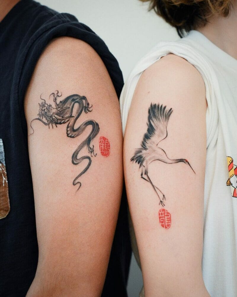 Hình Xăm Đôi Đẹp, Ý Nghĩa Nhất 2023 – Tattoo Cho Couple | Đẹp365