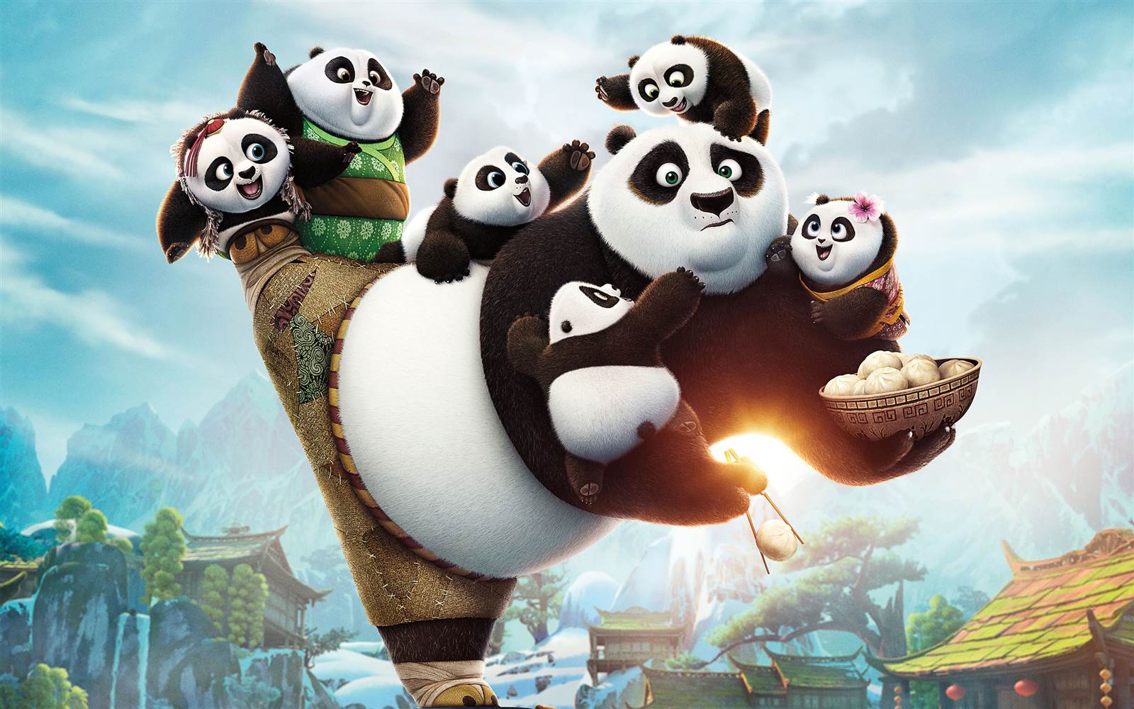 Kung Fu Panda 3 là bộ phim hoạt hình chiếu rạp Trung Quốc